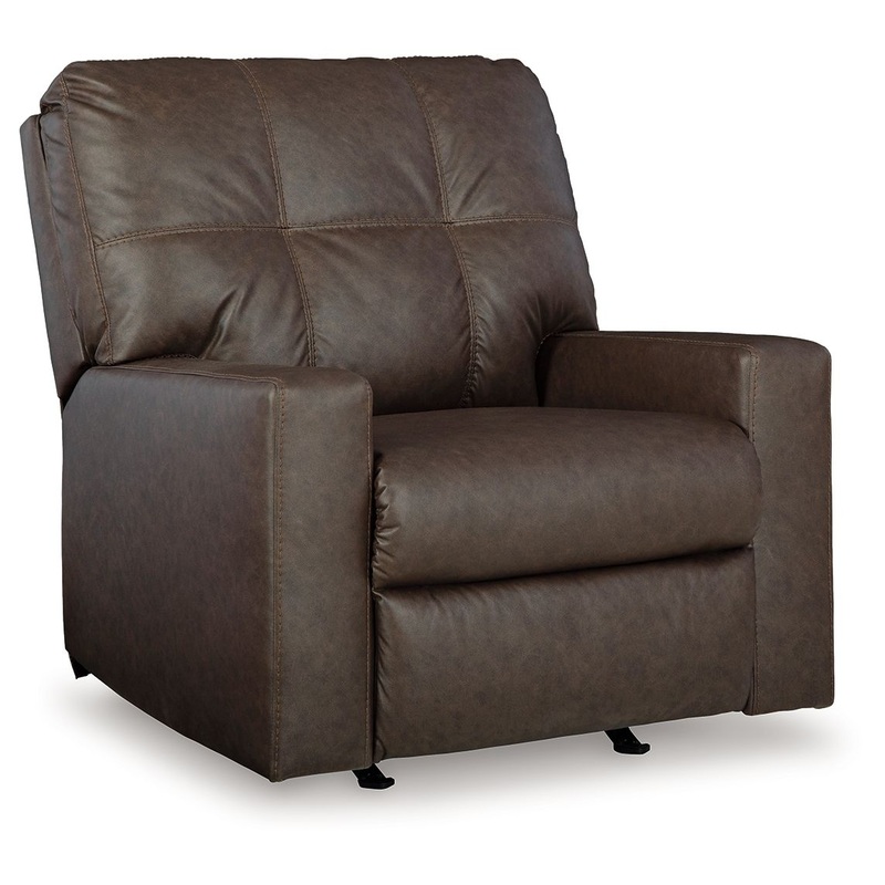 Barlin Mills – Rocker Recliner Dark Brown
