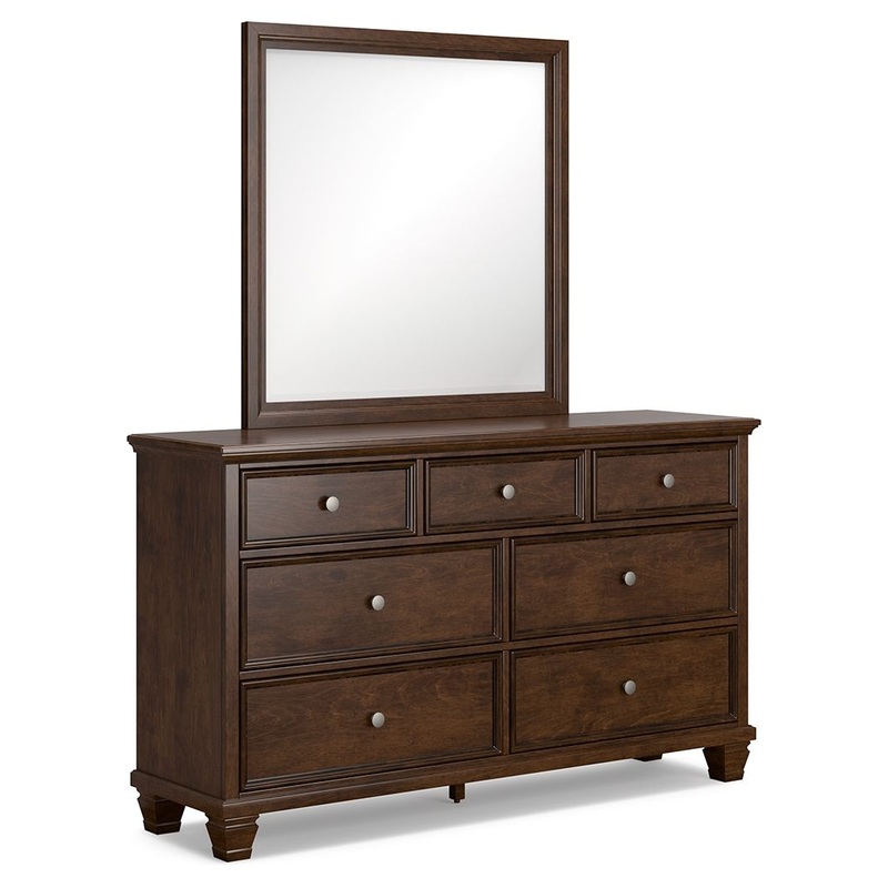 Danabrin – Brown – Dresser And Mirror