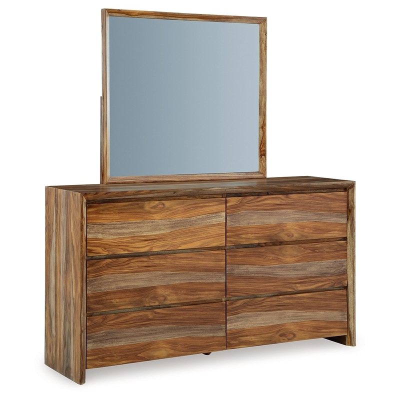 Dressonni – Brown – Dresser And Mirror