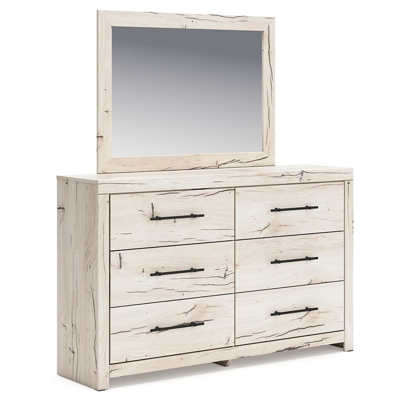 Lawroy – Light Natural – Dresser And Mirror