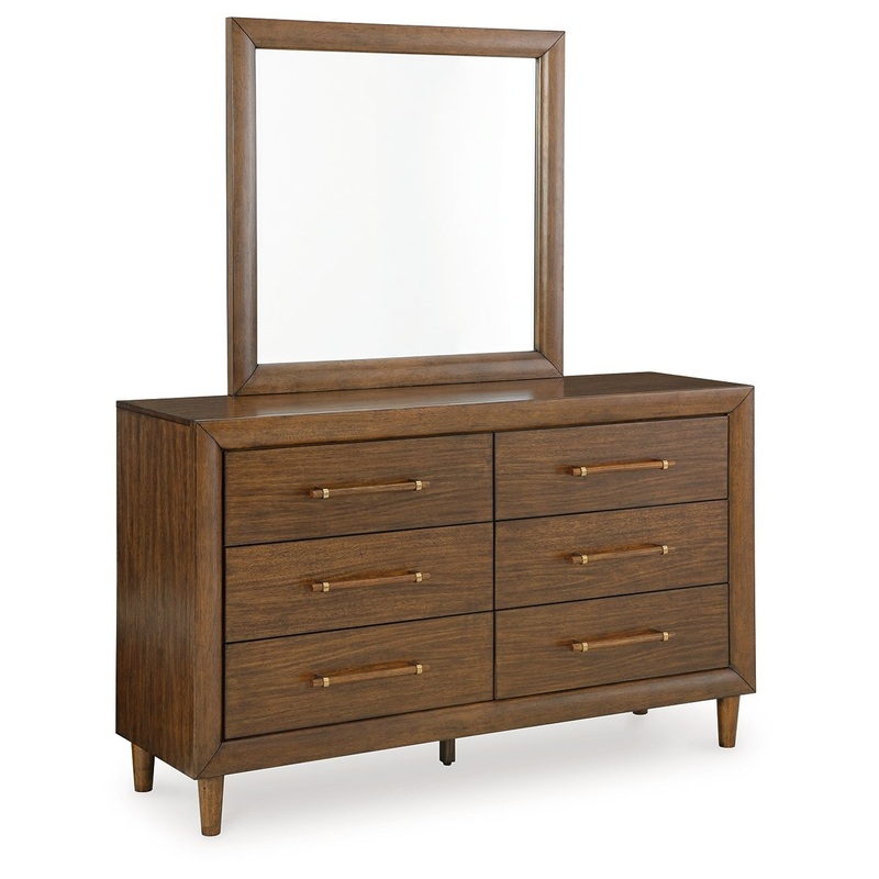 Lyncott – Brown – Dresser And Mirror