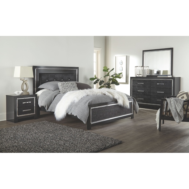 Kaydell – Panel Bedroom Set Black