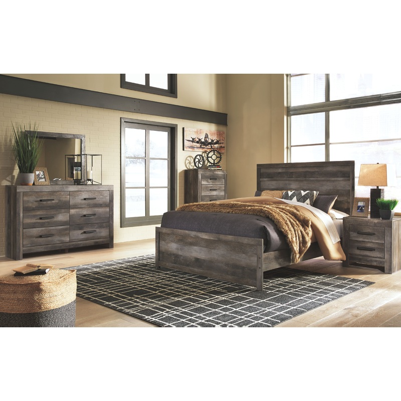 Wynnlow – Panel Bedroom Set Gray