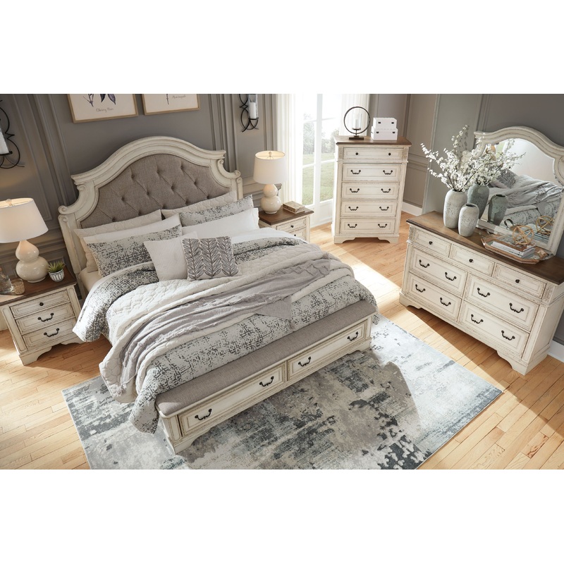 Realyn – Storage Bedroom Set White
