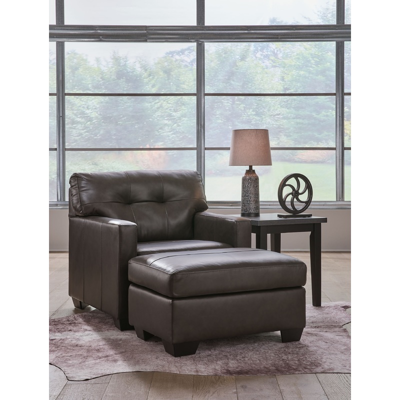 Belziani – Chair And A Half, Ottoman Dark Gray
