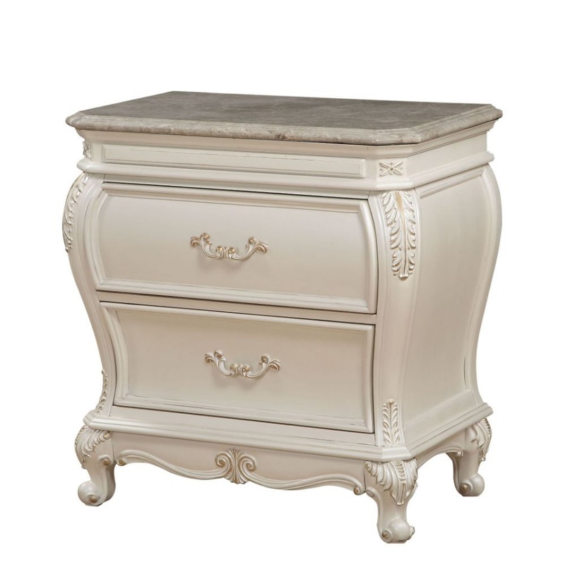 Chantelle – Nightstand – Pearl White
