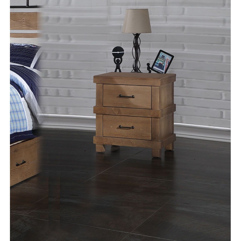 Adams – Nightstand – Antique Oak