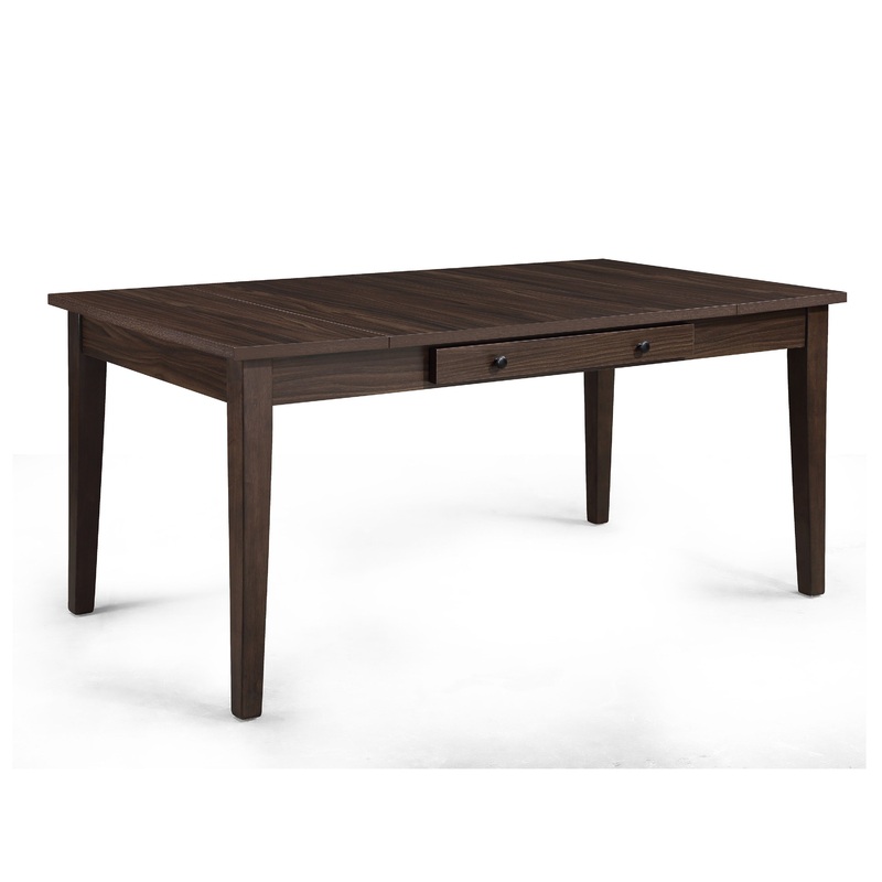 Wagner – Dining Table With Storage – Brown