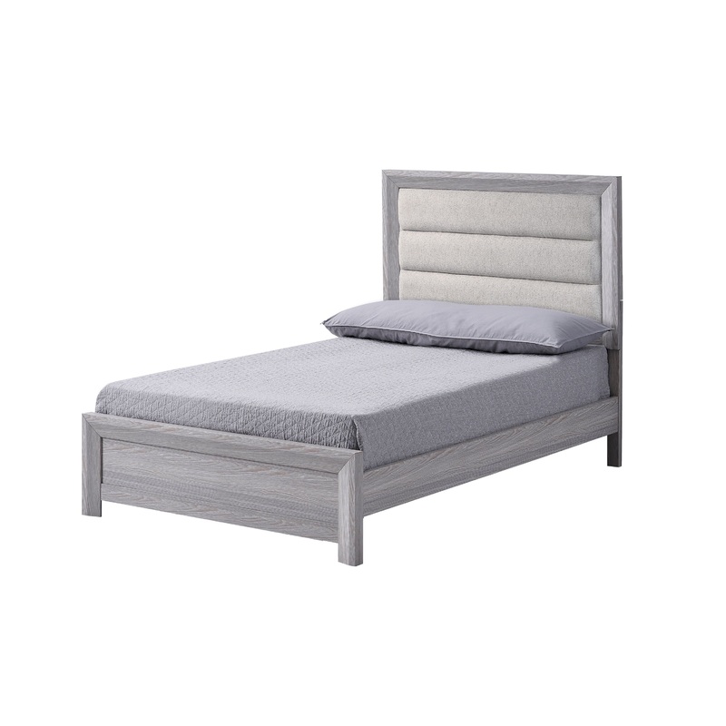 Adelaide – Upholstered Bed Gray