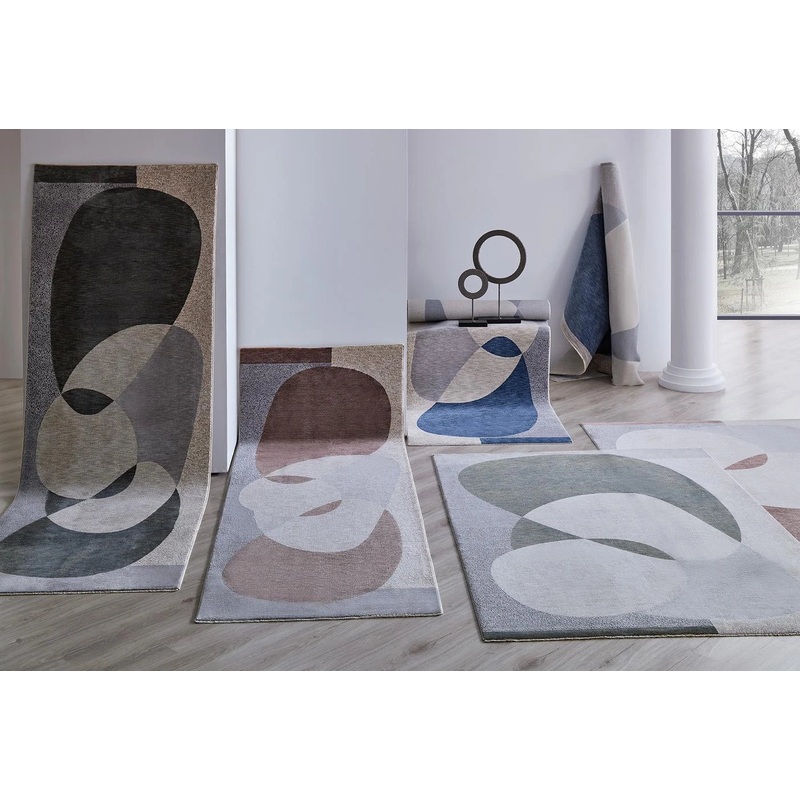 Amorf Rug Green/Beige