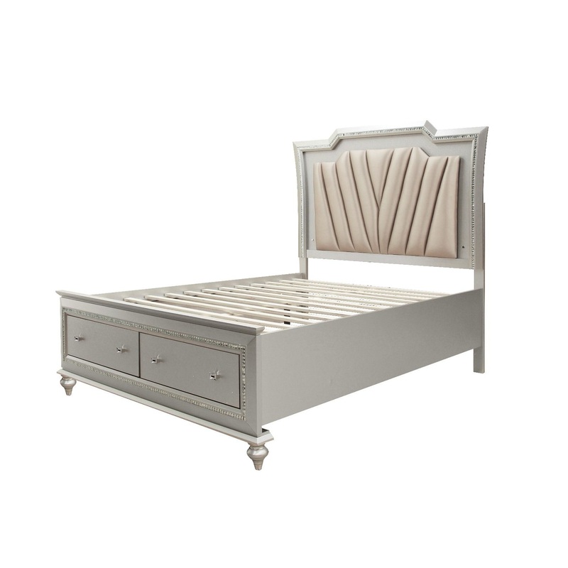 Kaitlyn – Bed (LED HB) Champagne