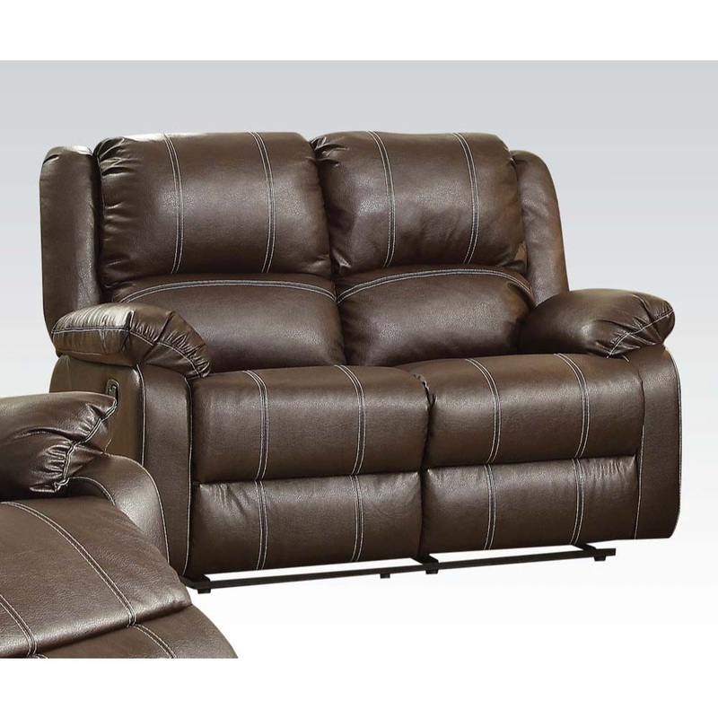 Zuriel – Loveseat (Motion) Brown