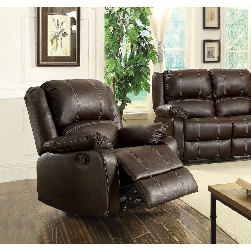 Zuriel – Rocker Recliner (Motion) Brown
