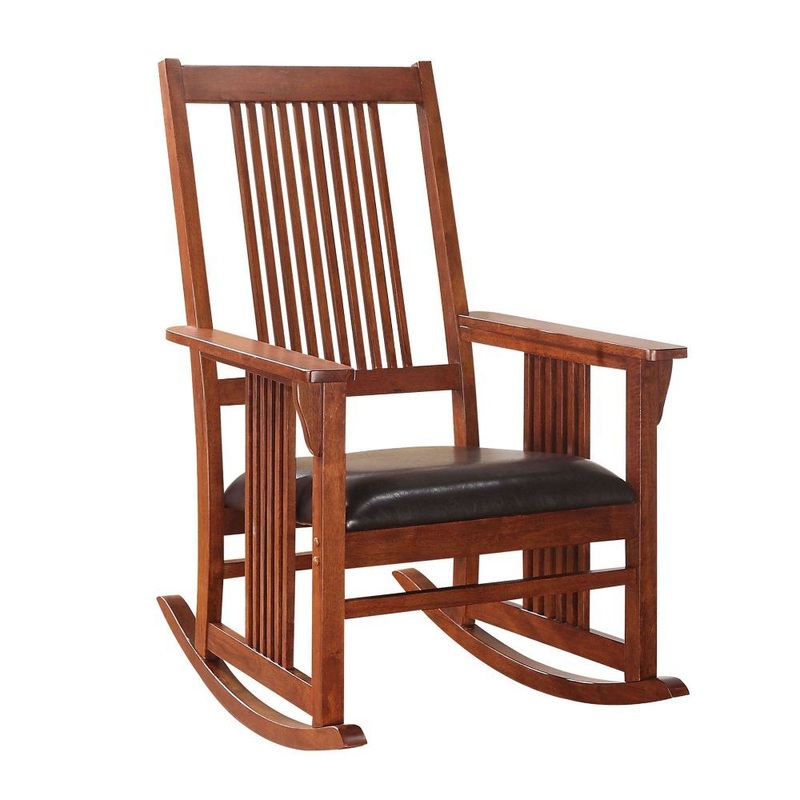Kloris – Rocking Chair – Tobacco – 43″