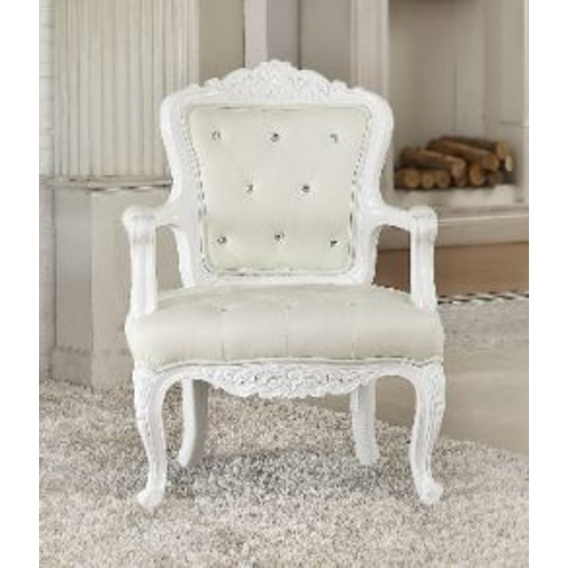 Pascal – Accent Chair White
