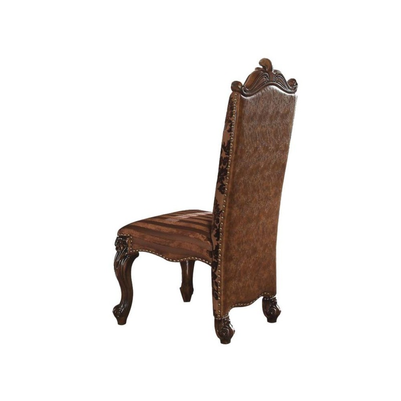 Versailles – Side Chair (Set of 2) Brown