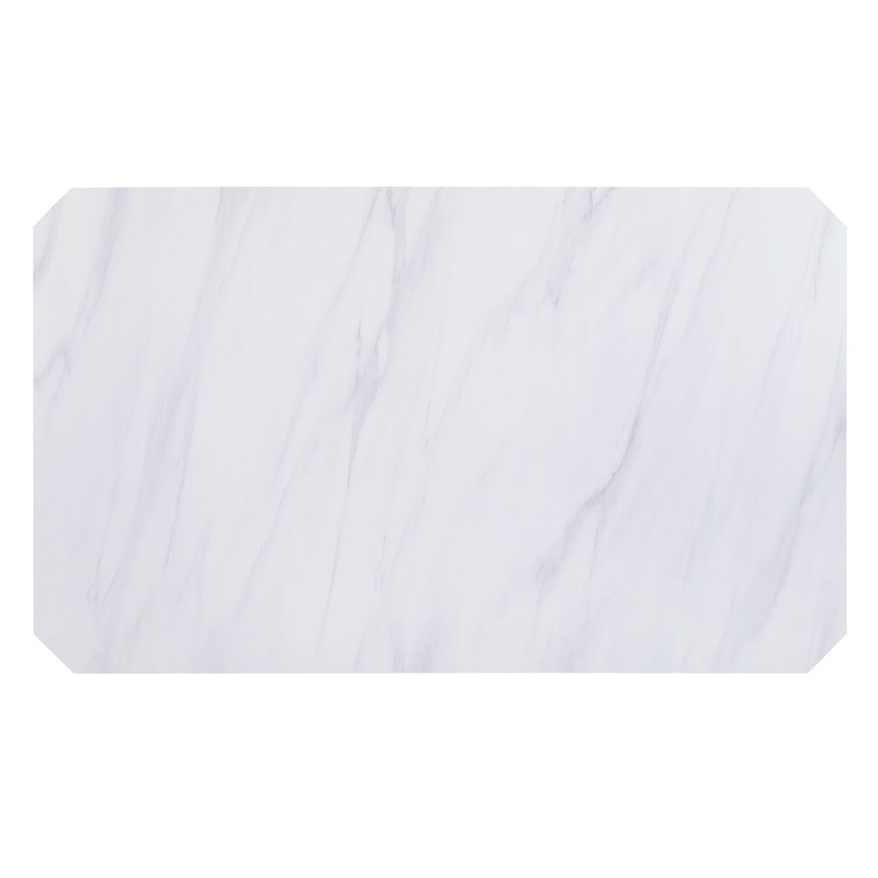 Zumala – Dining Table – Marble & Weathered Oak Finish