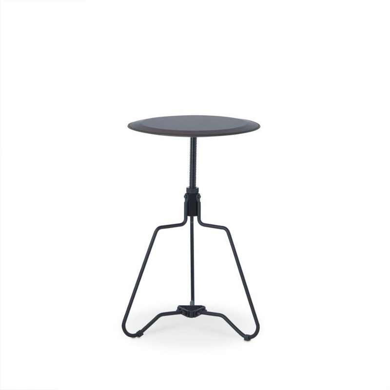 Sada – End Table – Espresso & Sandy Black