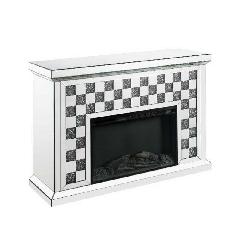 Noralie – Fireplace – Mirrored