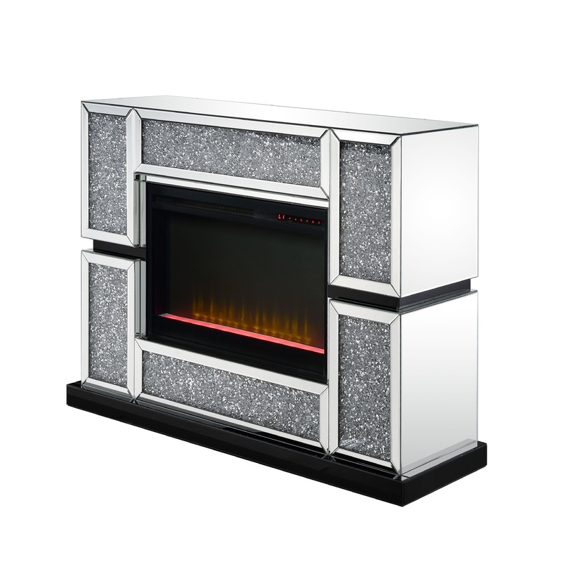Noralie – Fireplace – Pearl Silver – 36″