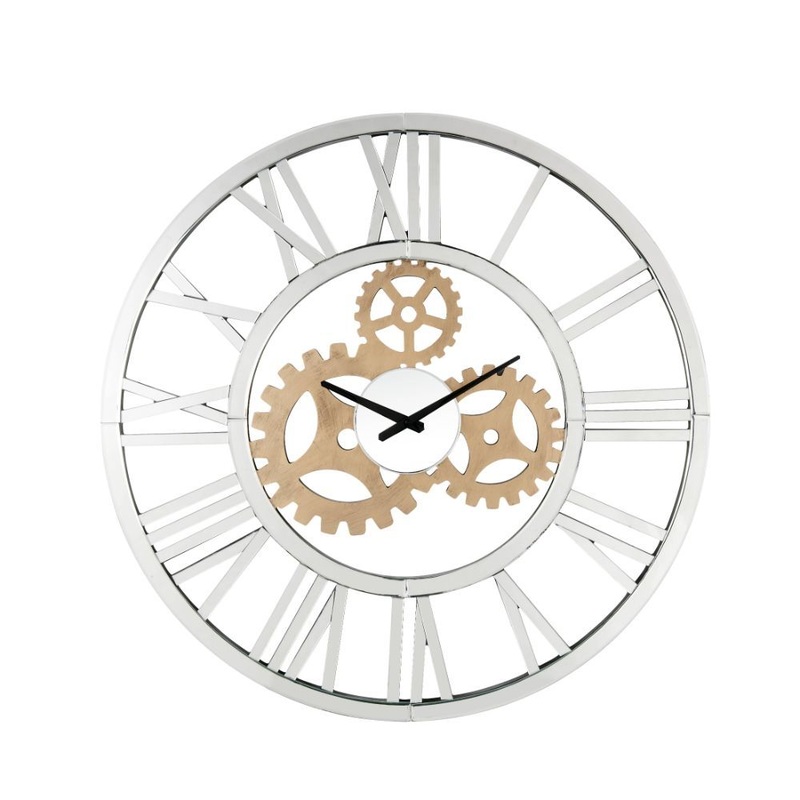 Acilia – Wall Clock – Mirrored