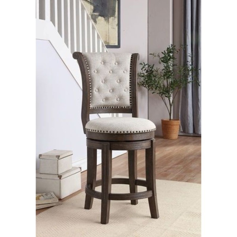 Glison – Counter Height Chair (1Pc) Beige