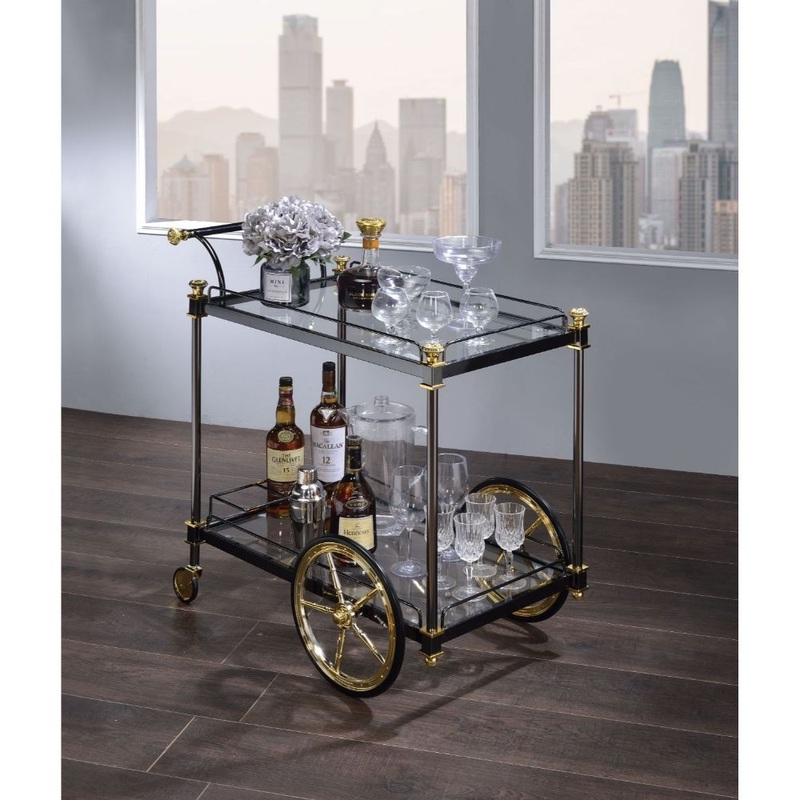 Cyrus – Serving Cart Black