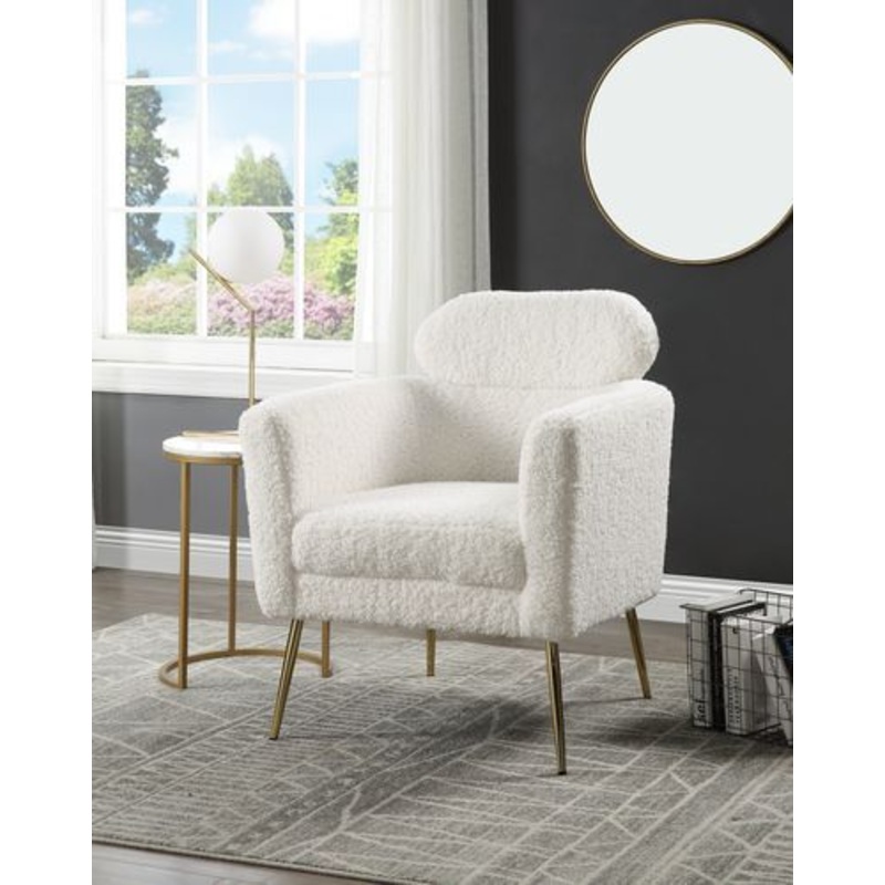 Connock – Accent Chair – White