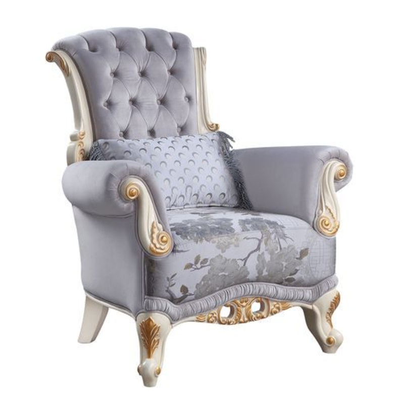Galelvith – Chair – Gray Fabric