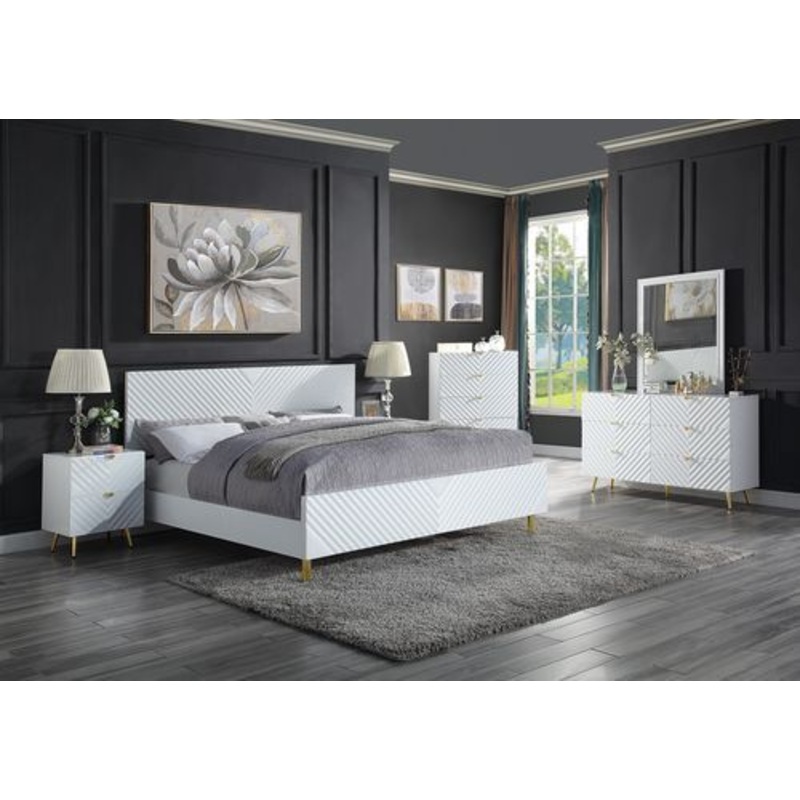 Gaines – Bed White