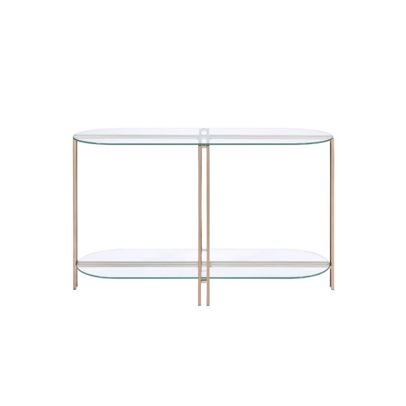 Veises – Accent Table – Champagne