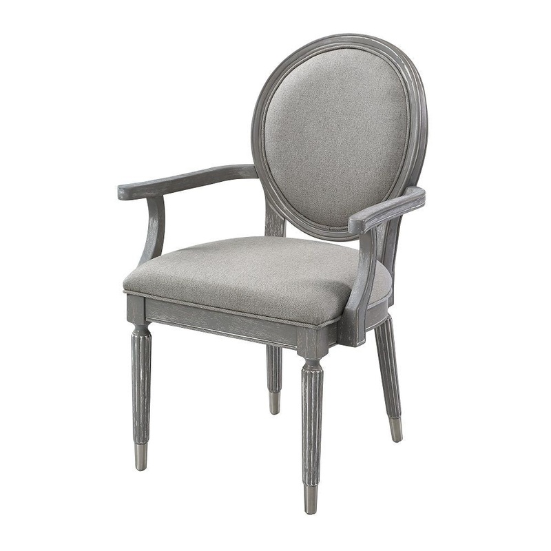 Adalynn – Arm Chair (Set of 2) – Gray
