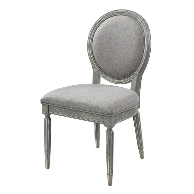 Adalynn – Side Chair (Set of 2) – Gray