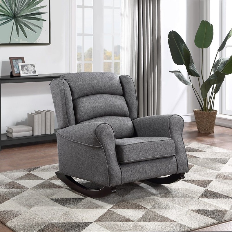 Fabien – Rocking Chair – Gray
