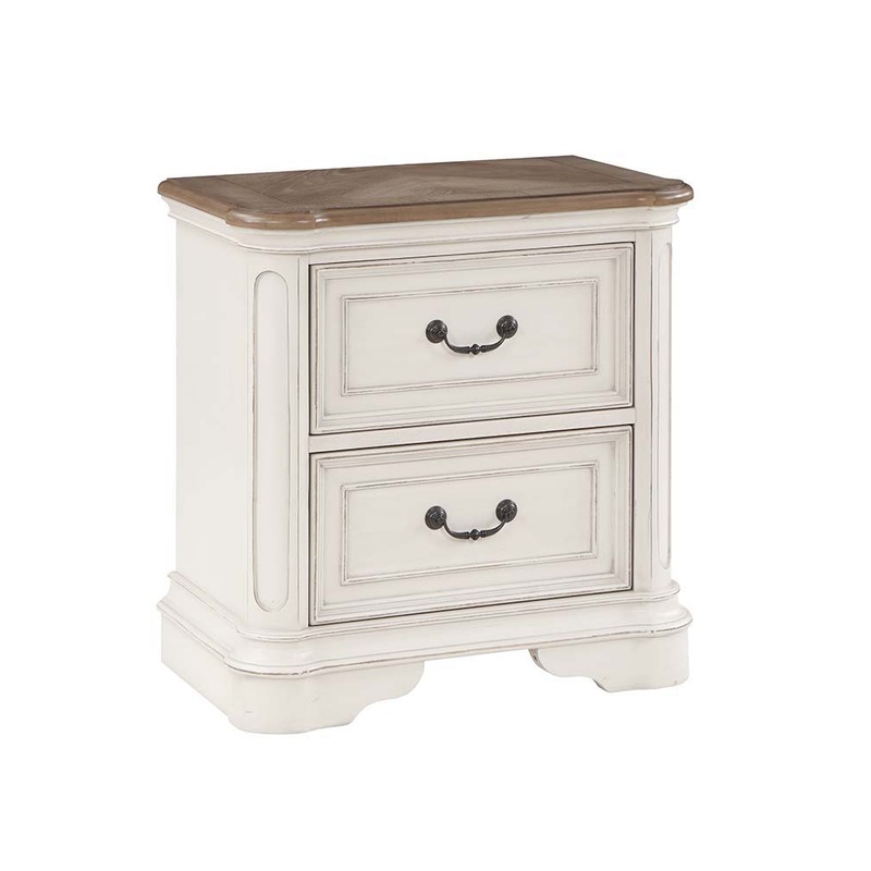 Florian – Nightstand Antique White