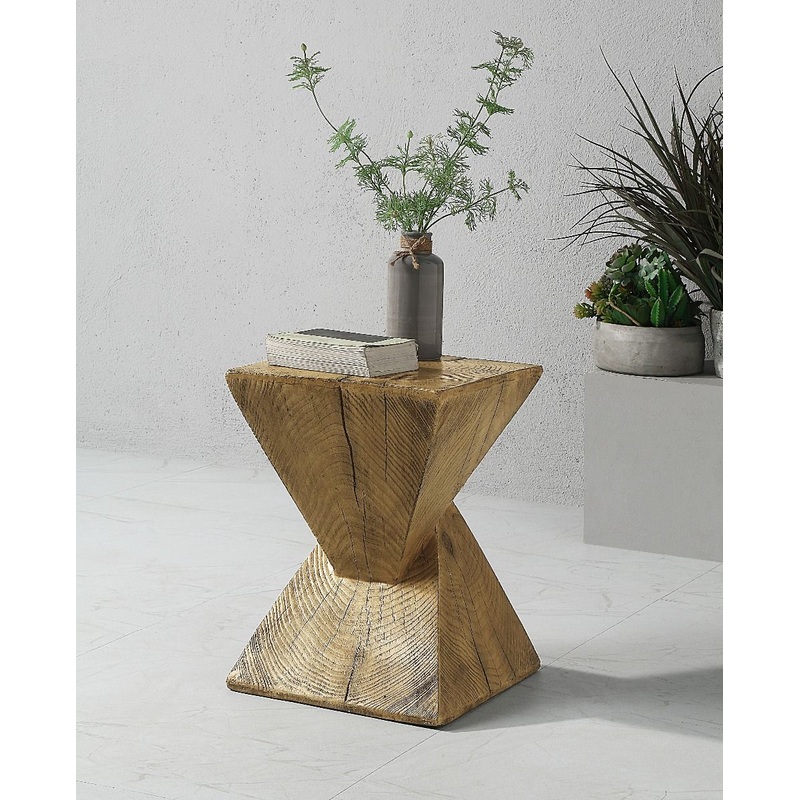 Zahi – Accent Table Weathered Oak