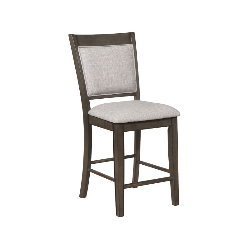 Fulton – Counter Height Chair (Set of 2) Dark Brown
