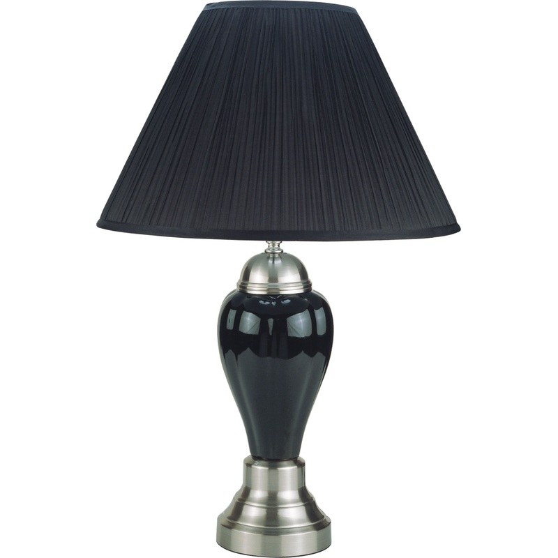 Porcelain – Table Lamp Black