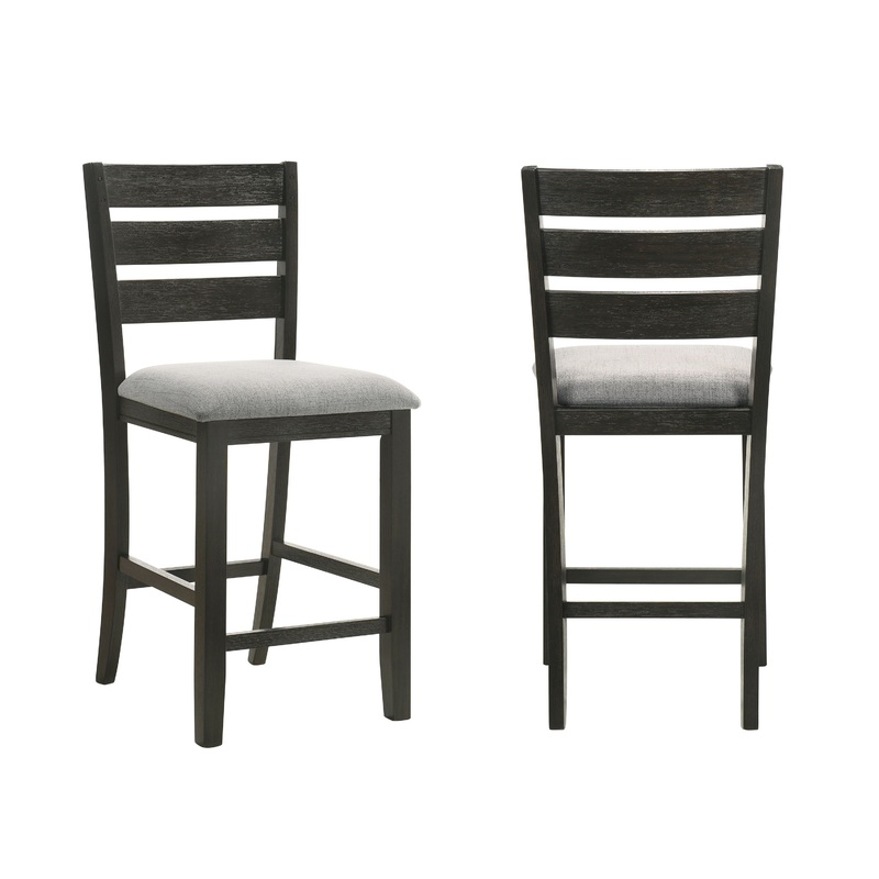 Bardstown – Counter Chair (Set of 2) – Wheat Charcoal