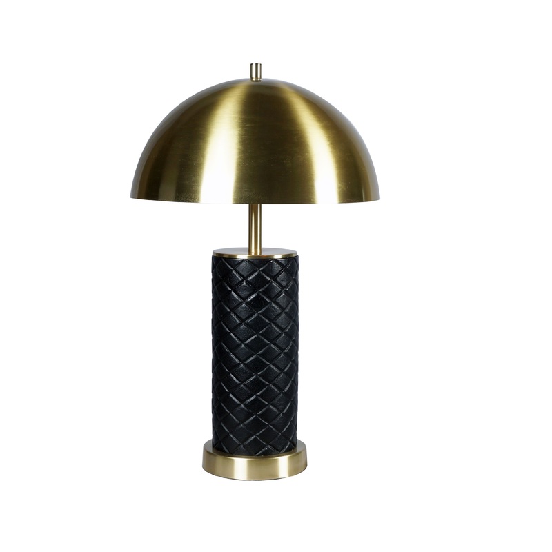 Table Lamp – Gold & Black
