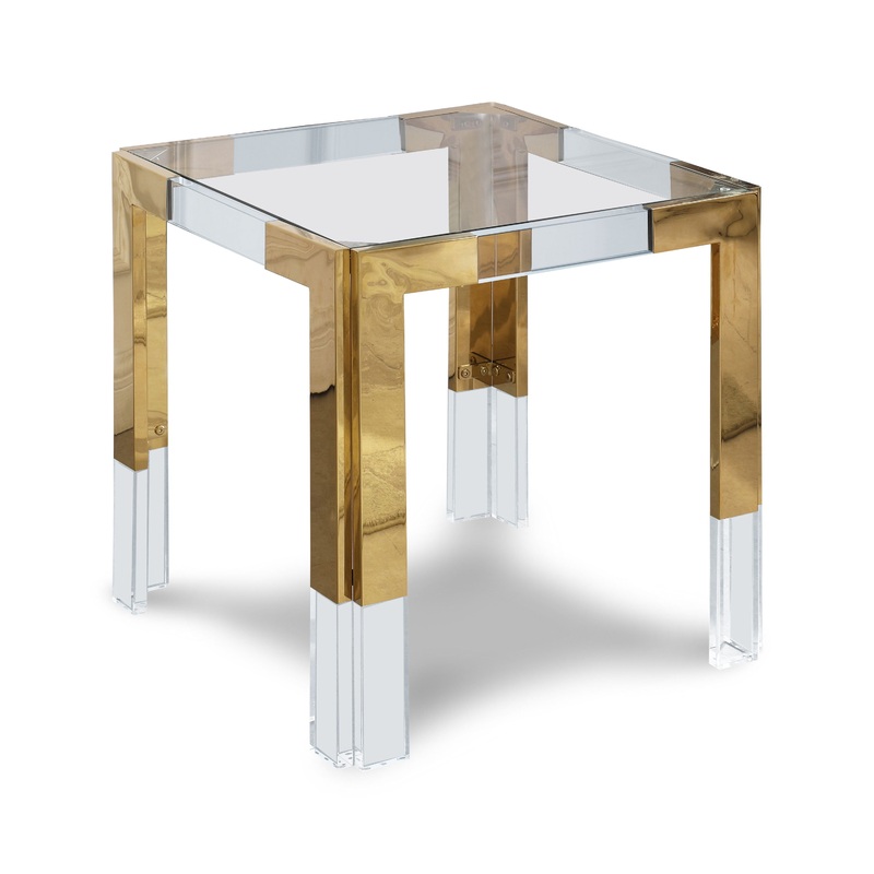 Casper – End Table Gold