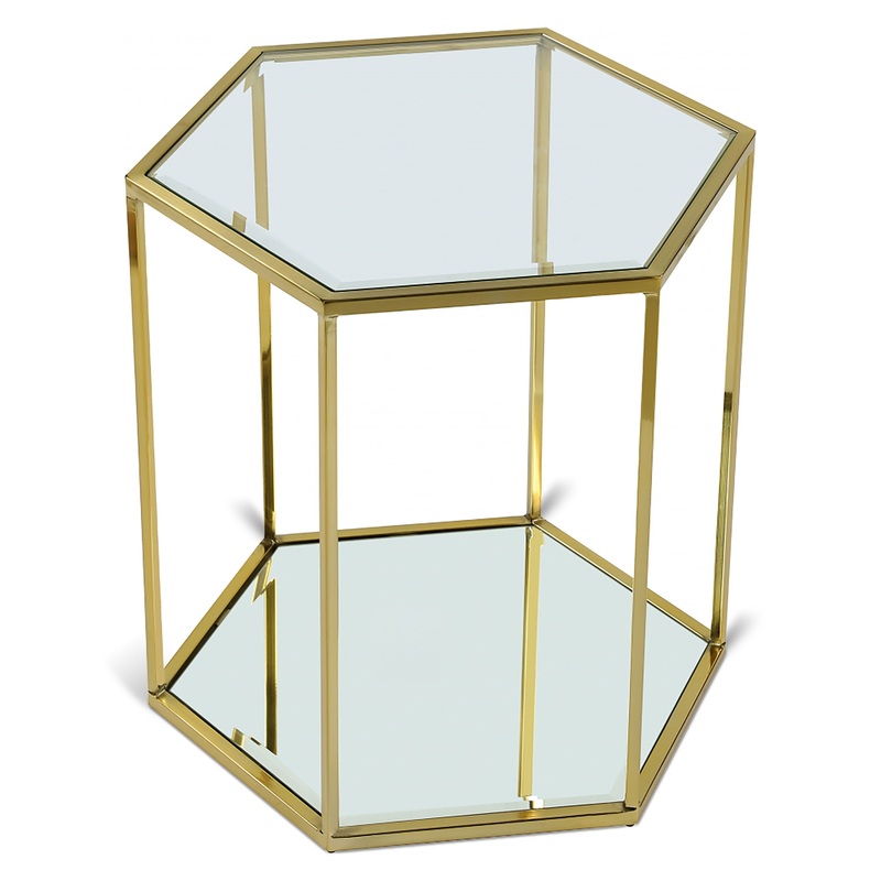 Sei – End Table Pearl Silver