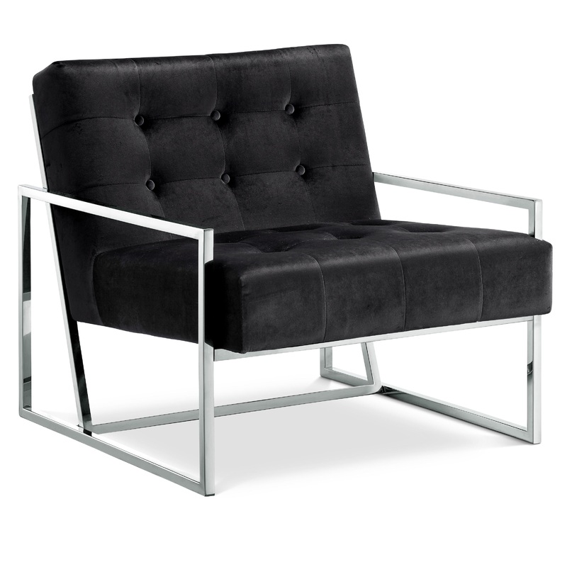 Alexis – Accent Chair Black