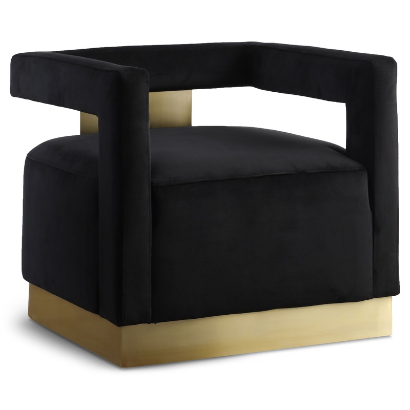 Armani – Accent Chair Black