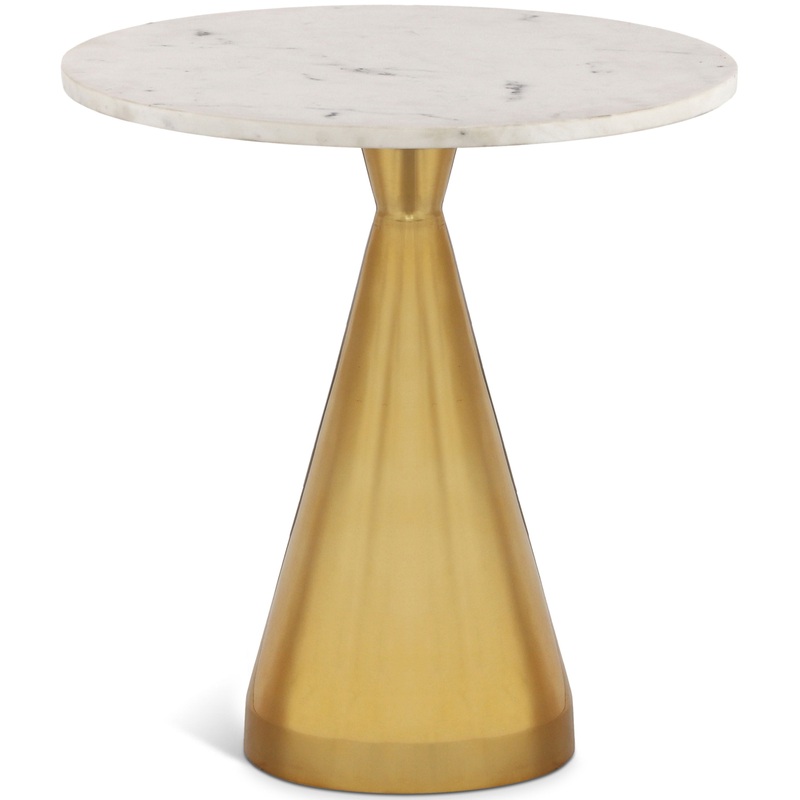 Emery – End Table – White