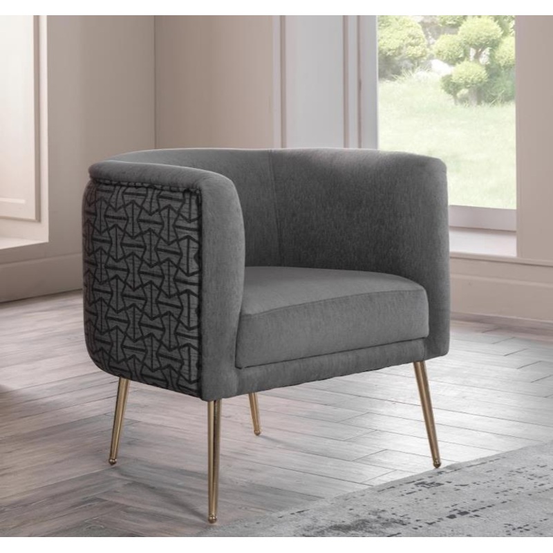 Cloak  Accent Armchair (Cloak Grey)