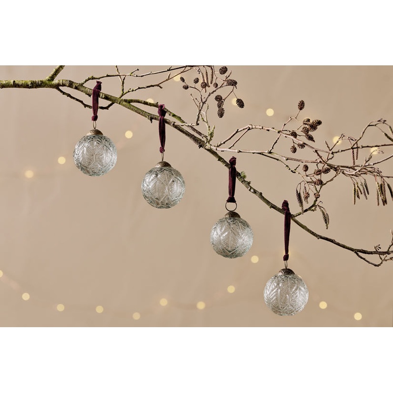 Patta Baubles – Clear – (Set of 4) Clear