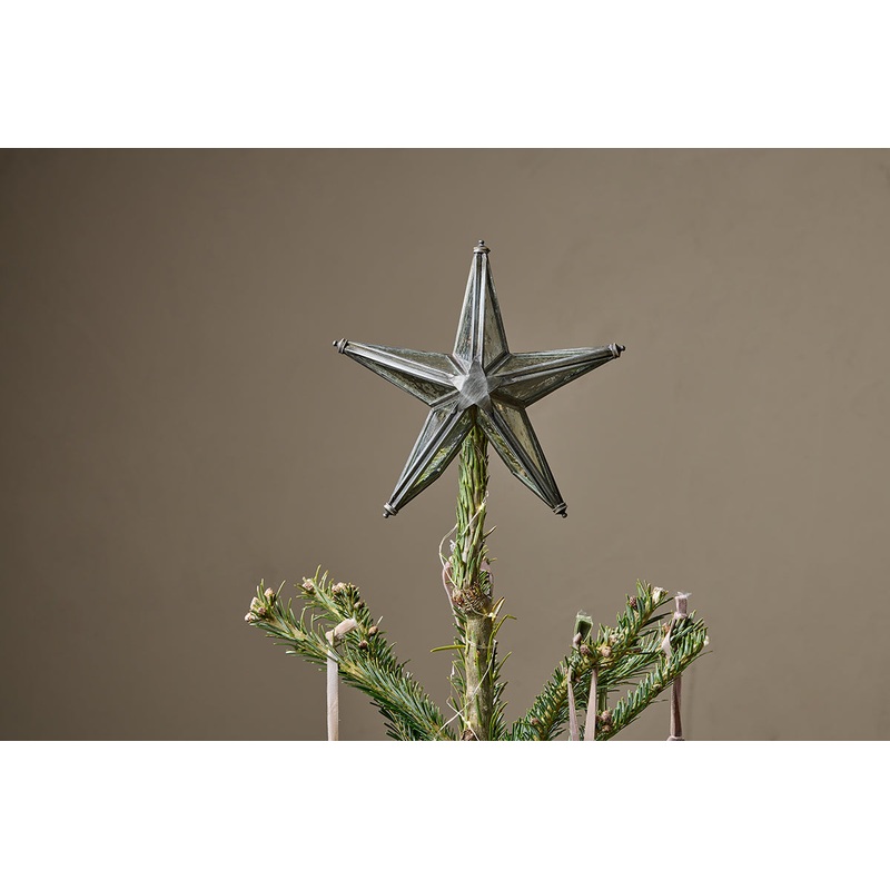 Bakara Star Tree Topper – Antique Silver Antique Silver