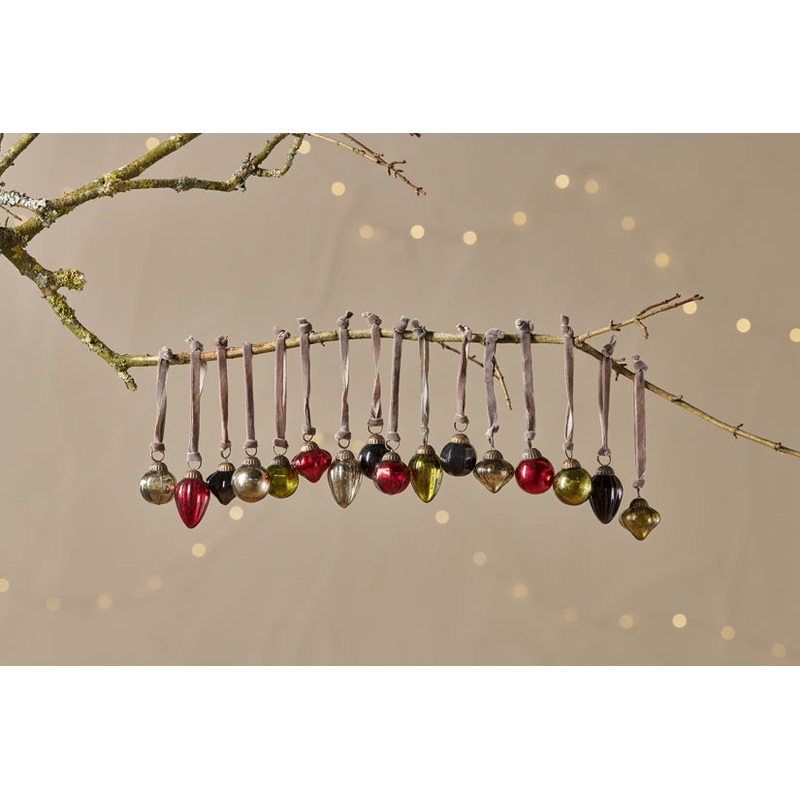 Adisa Bauble Jar – Mixed Colours (Set of 16) Mixed Colours