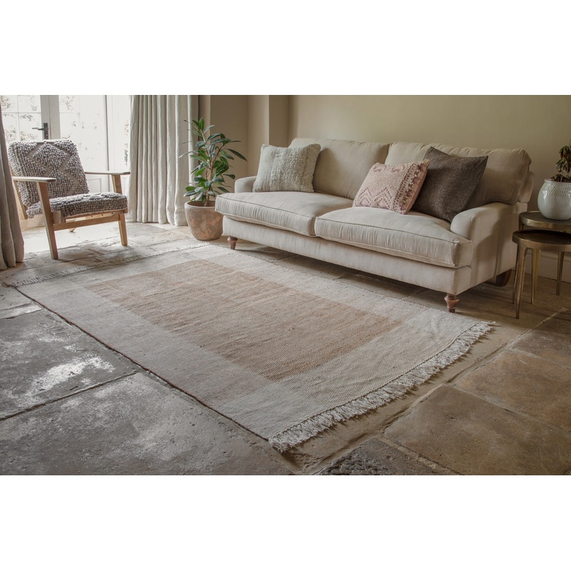 Andro Jute & Cotton Rug – Natural Natural